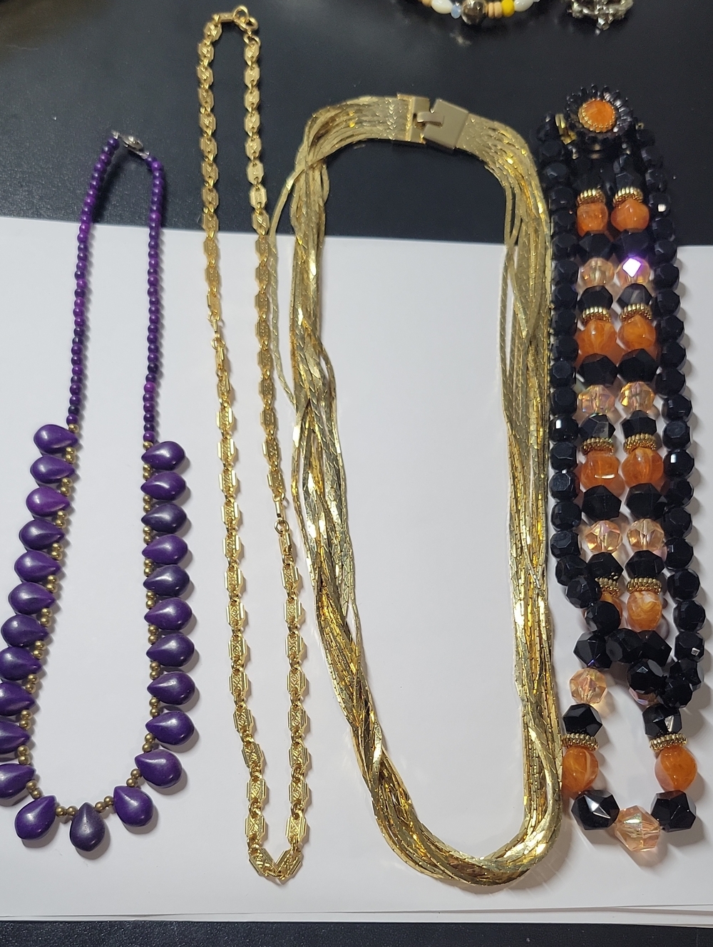 Multi-Strand Necklace Lot